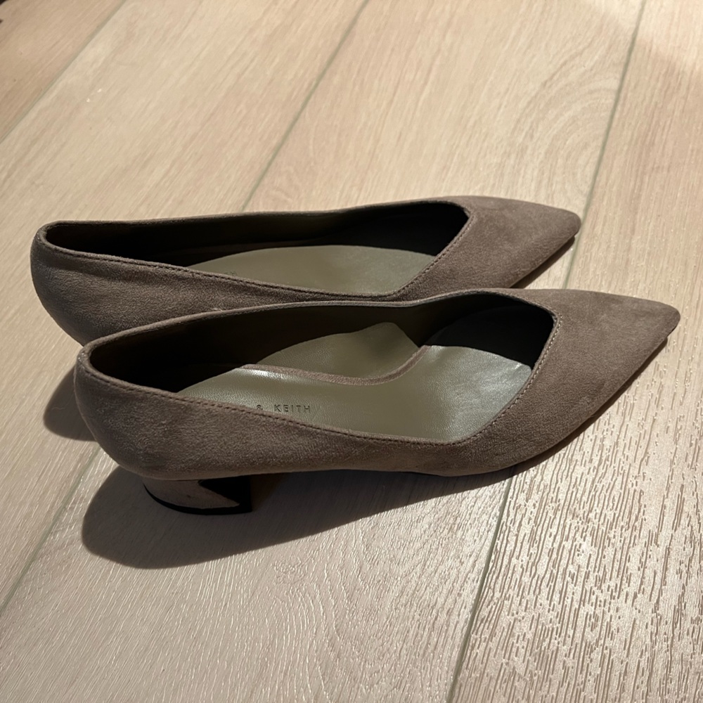 Charles & Keith Low Block Heel Pumps